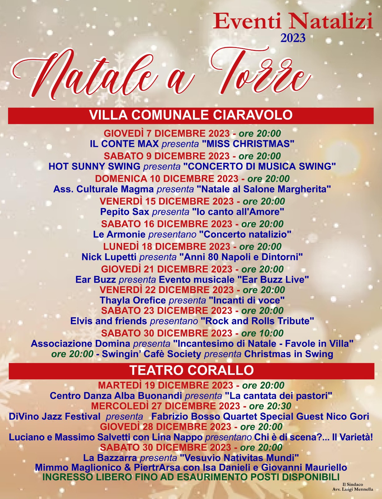 Natale a torre